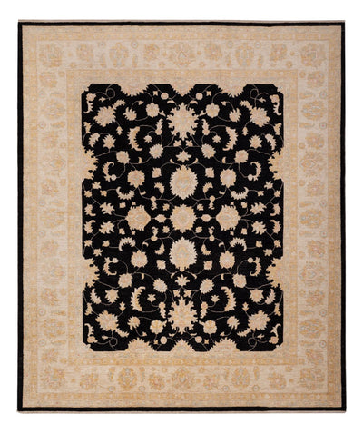 Ziegler Teppich 253x298cm - Orientteppich - schwarz
