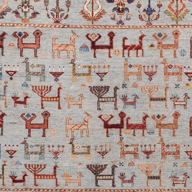 Ariana Teppich 171x238cm - Orientteppich - hellblau