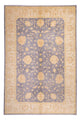 Ziegler Teppich 201x303cm - Orientteppich - hellblau