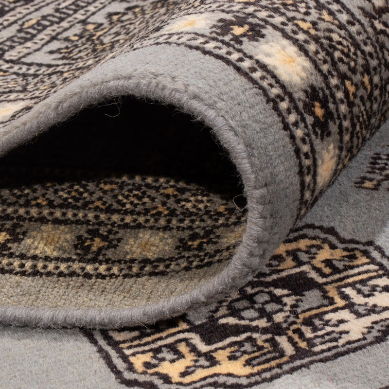 Buchara Teppich 204x300cm - Orientteppich - hellgrau