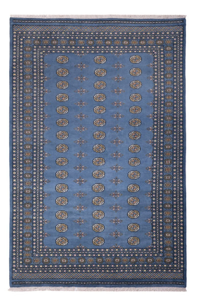 Buchara Teppich 207x315cm - Orientteppich - blau