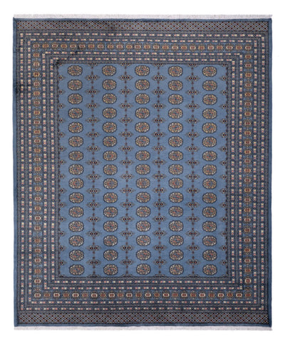 Buchara Teppich 250x307cm - Orientteppich - blau