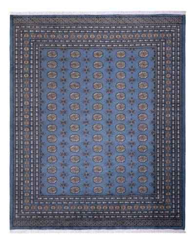 Buchara Teppich 250x297cm - Orientteppich - blau