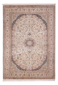 Kaschmir Seide Teppich 213x309cm - Orientteppich - sand – product image