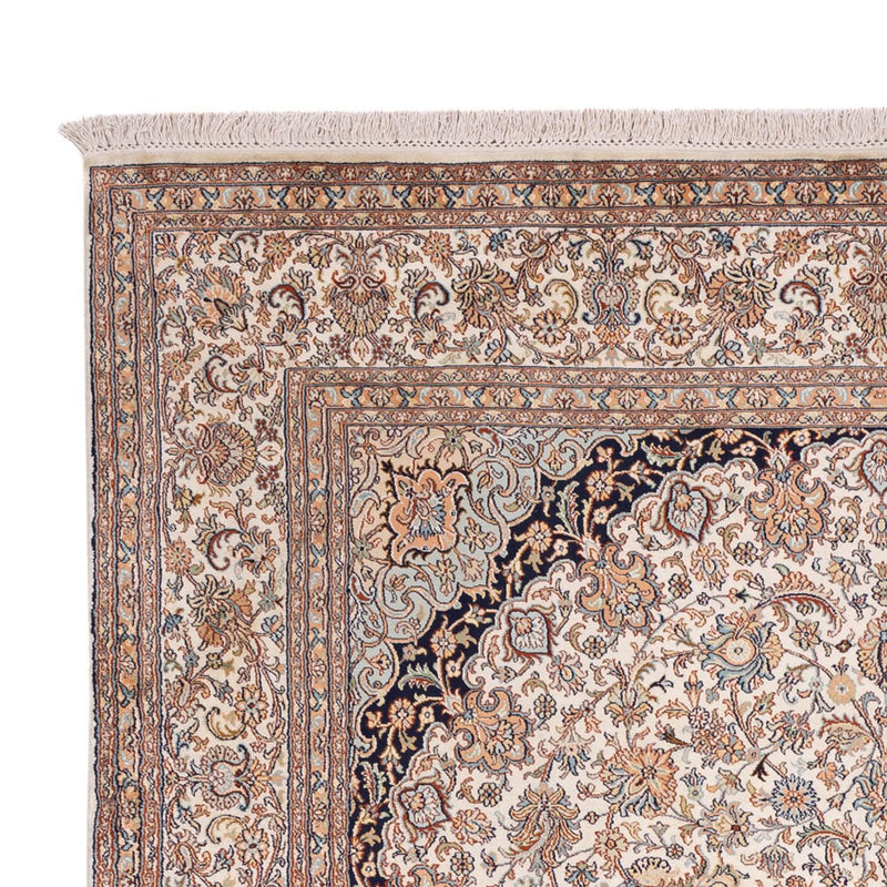 Kaschmir Seide Teppich 213x309cm - Orientteppich - sand