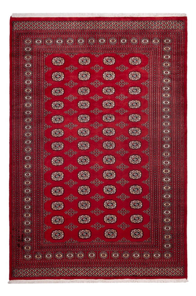 Buchara Teppich 200x290cm - Orientteppich - rot