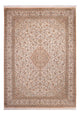 Kaschmir Seide Teppich 205x290cm - Orientteppich - sand