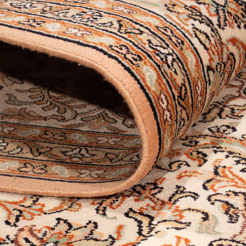 Kaschmir Seide Teppich 205x290cm - Orientteppich - sand