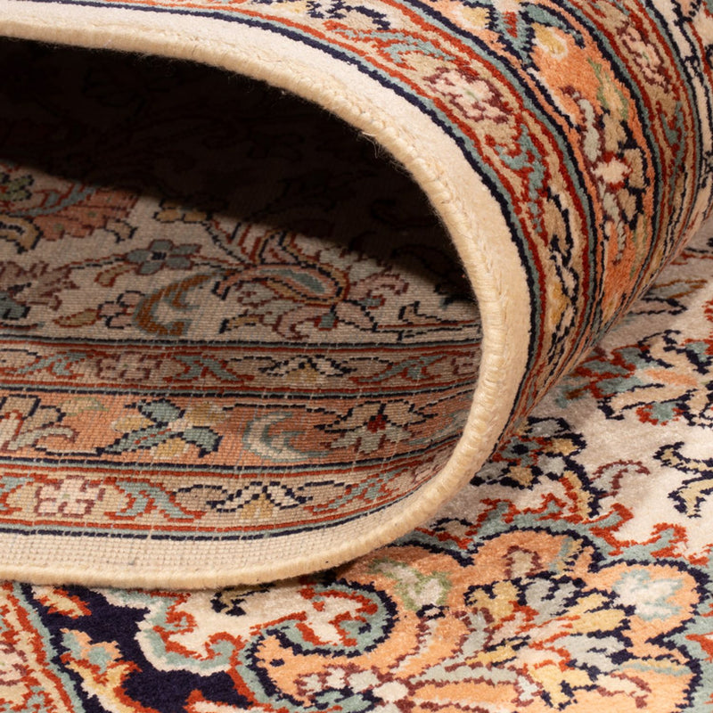 Kaschmir Seide Teppich 217x309cm - Orientteppich - sand