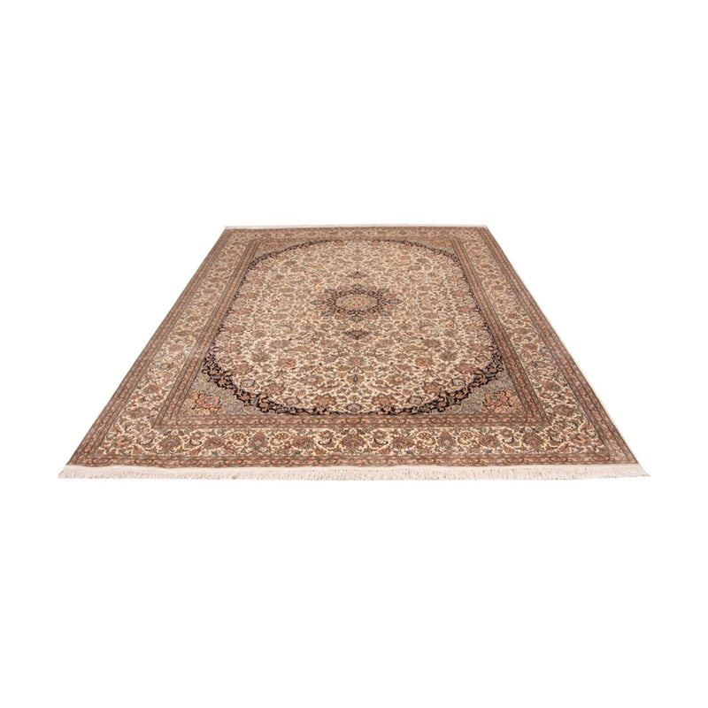 Kaschmir Seide Teppich 217x309cm - Orientteppich - sand