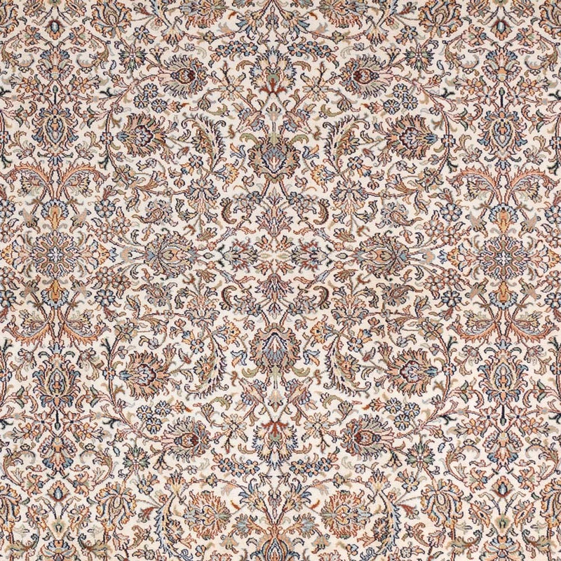 Kaschmir Seide Teppich 216x326cm - Orientteppich - dunkelbeige