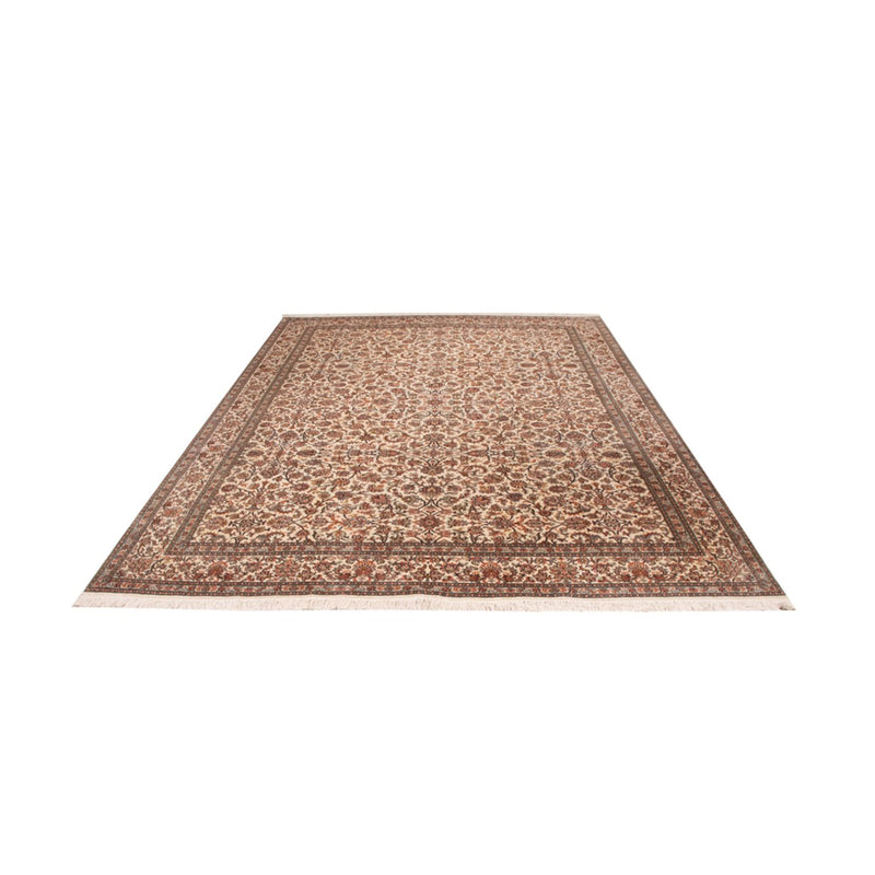 Kaschmir Seide Teppich 213x305cm - Orientteppich - sand
