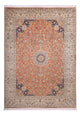Kaschmir Seide Teppich 220x306cm - Orientteppich - terrakotta