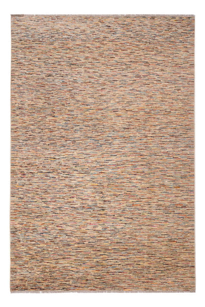 Gabbeh Persisch Teppich 198x298cm - Perserteppich Wollteppich - camel