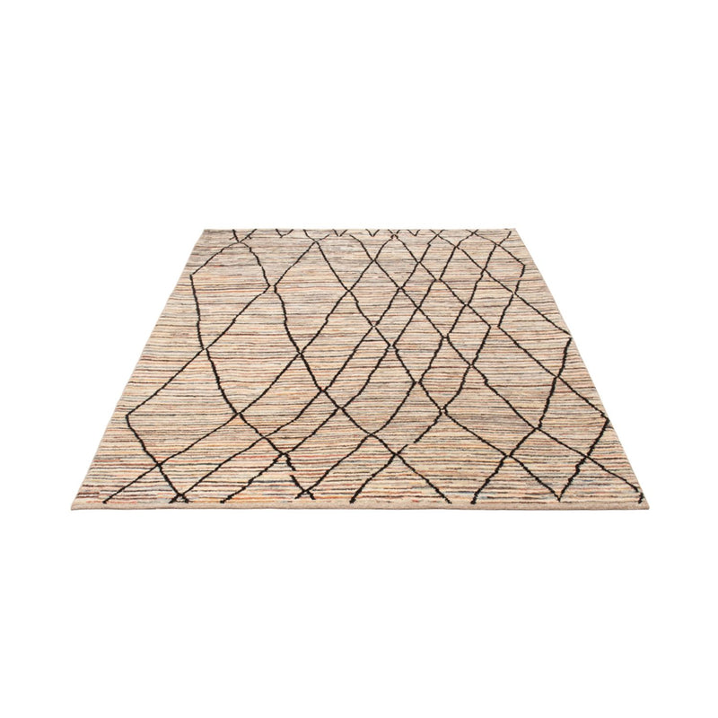 Berber Teppich 151x203cm - Wollteppich - mehrfarbig