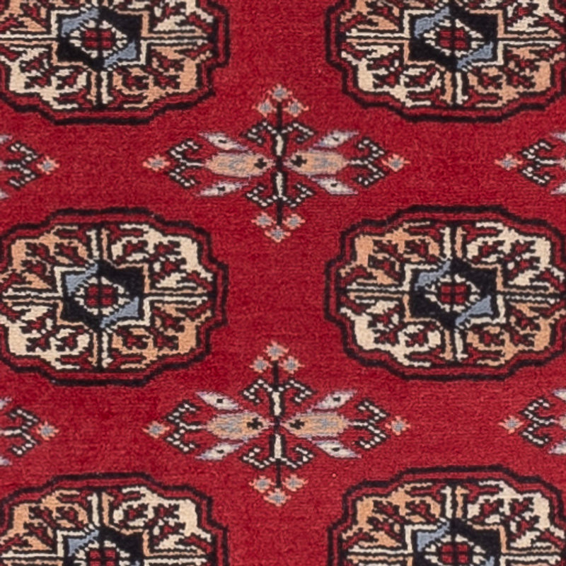 Pakistan Teppich 80x224cm - Orientteppich - rot