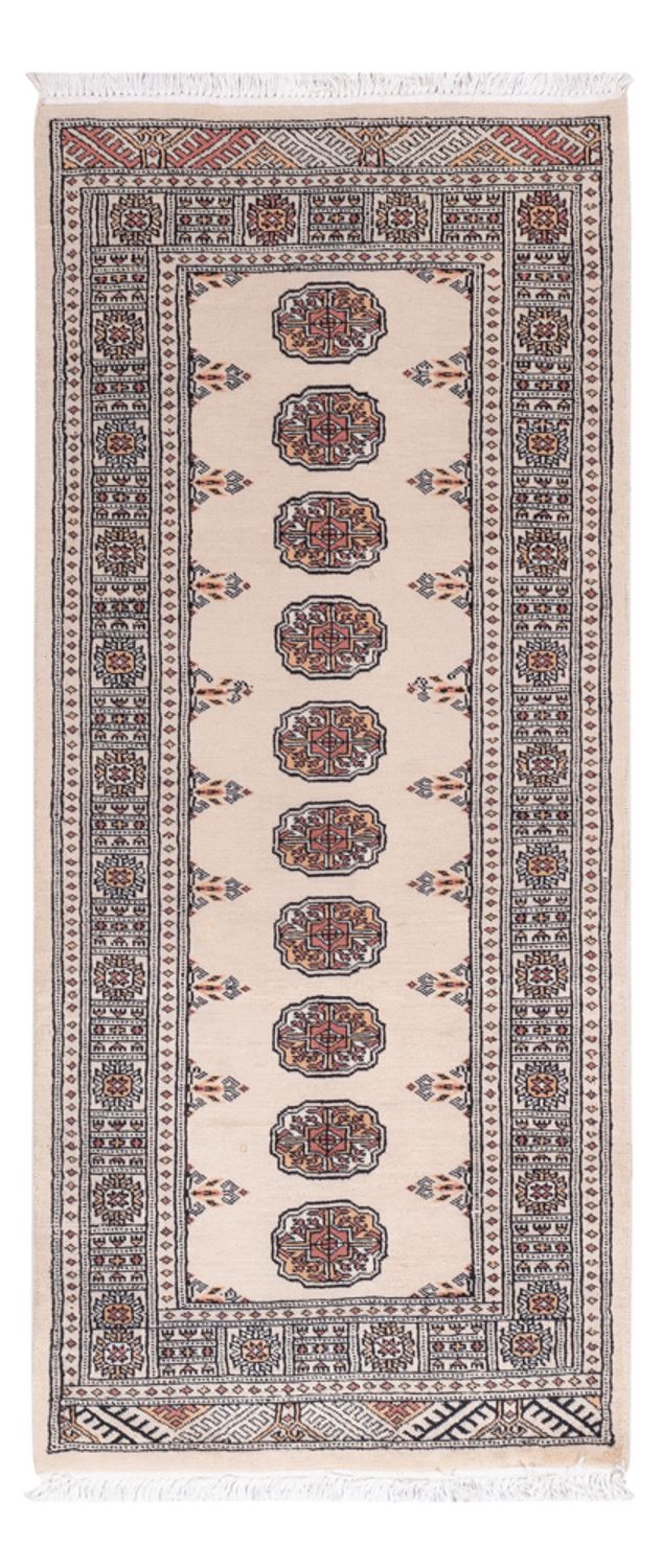Pakistan Teppich 77x182cm - Orientteppich - beige