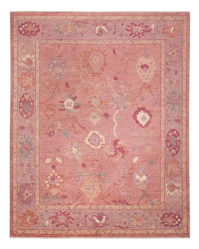 Usak Teppich 244x305cm - Orientteppich - lila