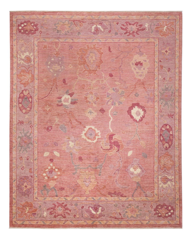 Usak Teppich 244x305cm - Orientteppich - lila