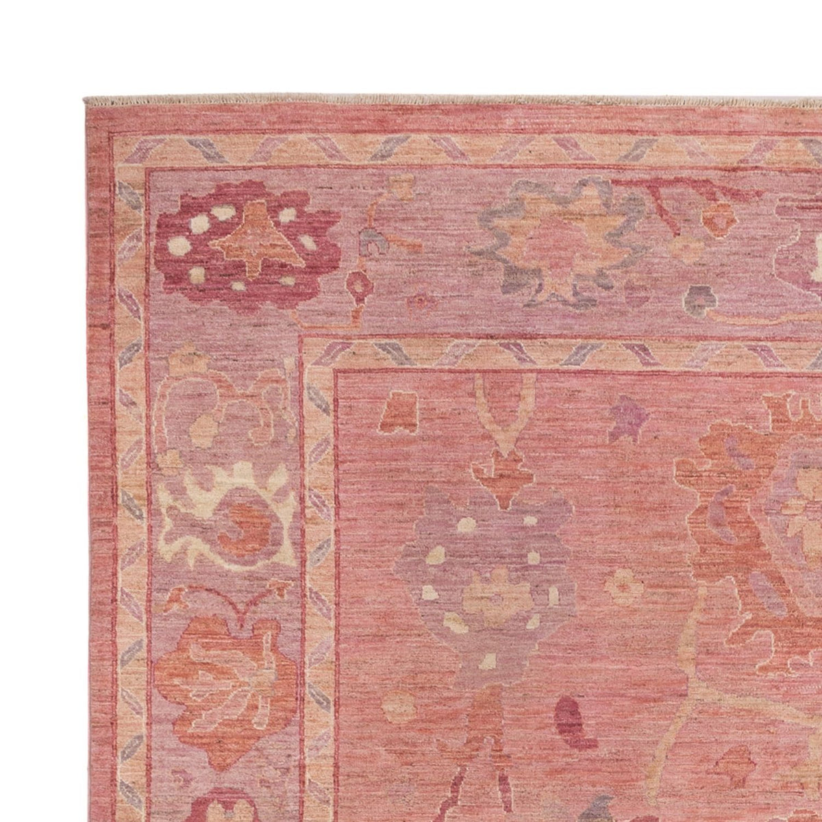 Usak Teppich 244x305cm - Orientteppich - lila