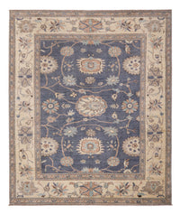 Usak Teppich 249x298cm - Orientteppich - seeblau – product image