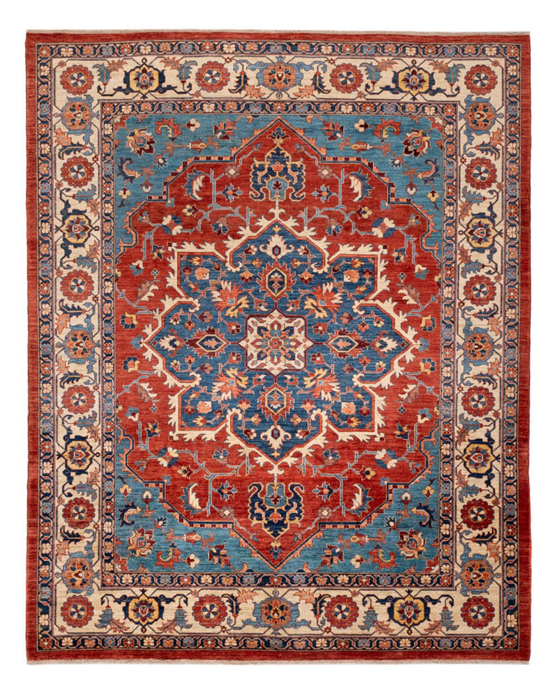 Usak Teppich 254x313cm - Orientteppich - rot