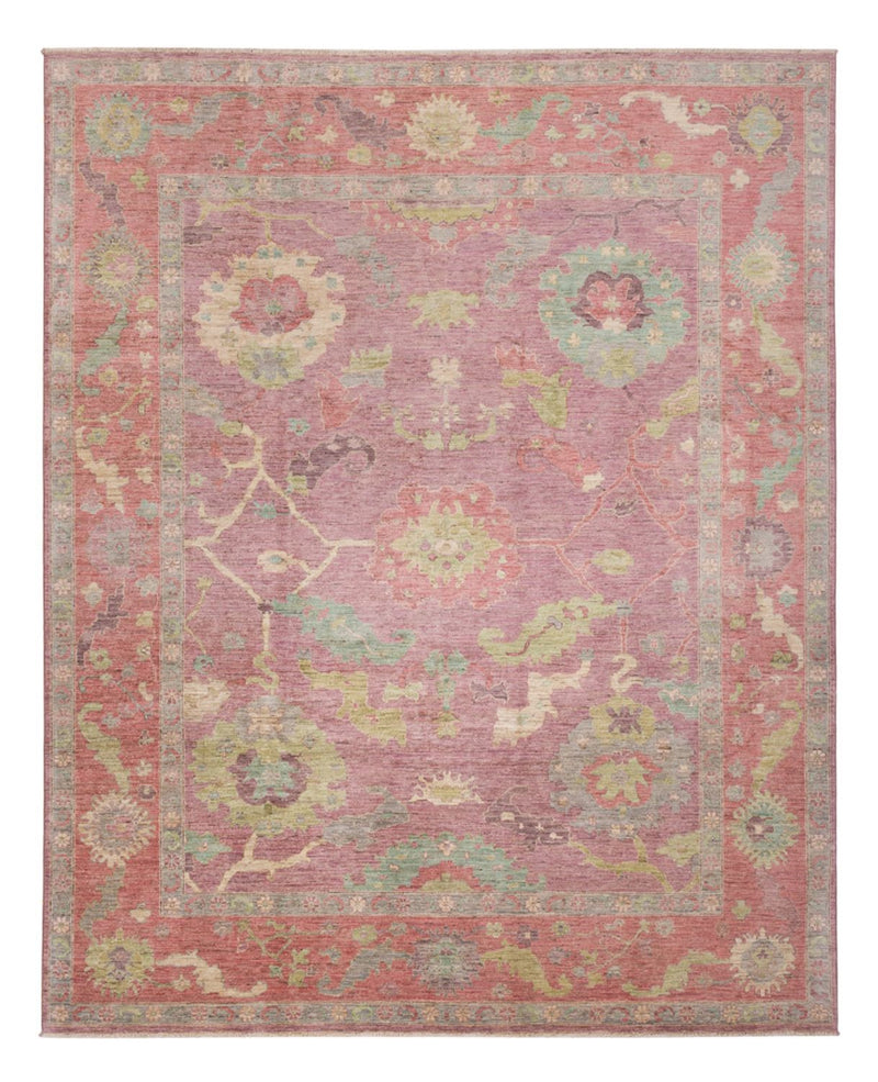 Usak Teppich 248x306cm - Orientteppich - lila
