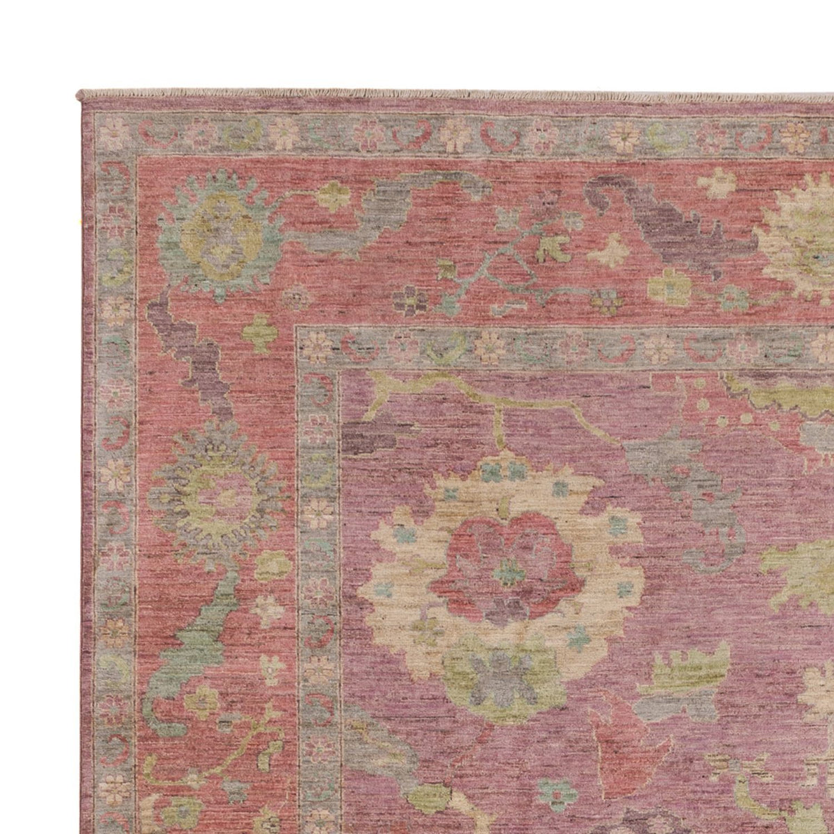 Usak Teppich 248x306cm - Orientteppich - lila