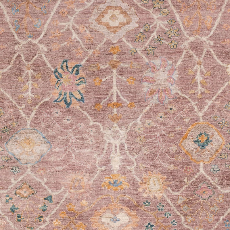 Usak Teppich 243x347cm - Orientteppich - lila
