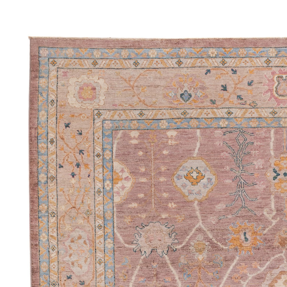 Usak Teppich 243x347cm - Orientteppich - lila