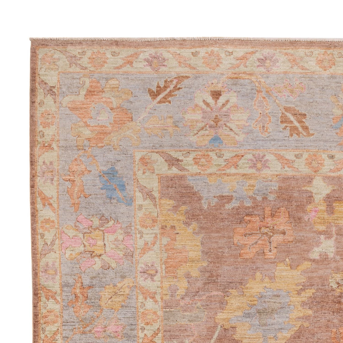 Usak Teppich 246x300cm - Orientteppich - hellbeige