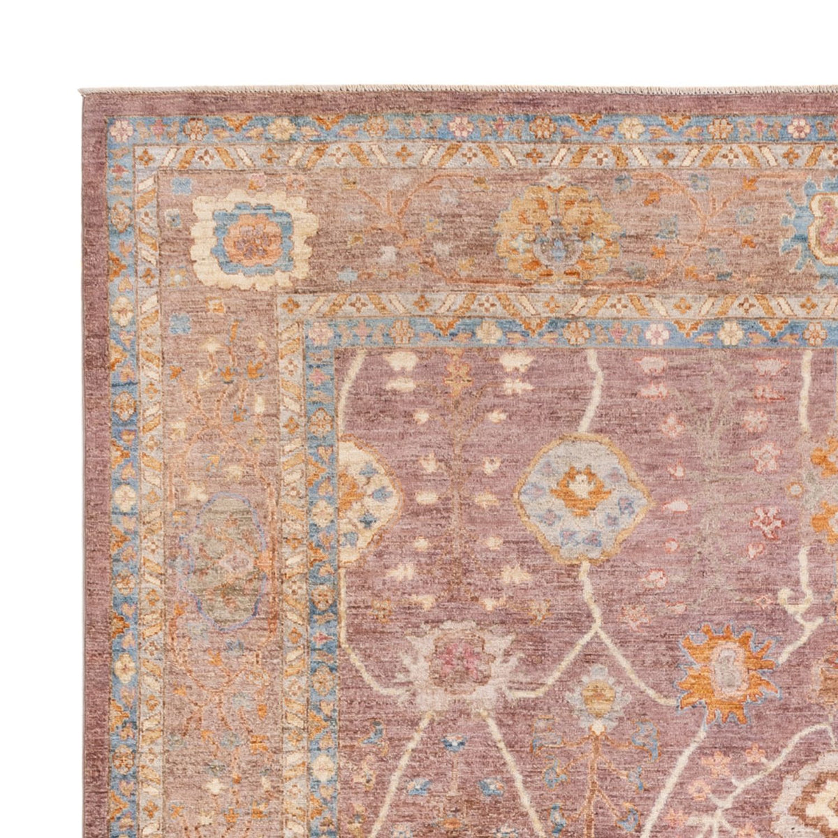 Usak Teppich 248x297cm - Orientteppich - lila