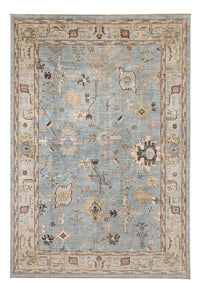 Usak Teppich 200x296cm - Orientteppich - hellblau – product image