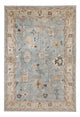 Usak Teppich 200x296cm - Orientteppich - hellblau