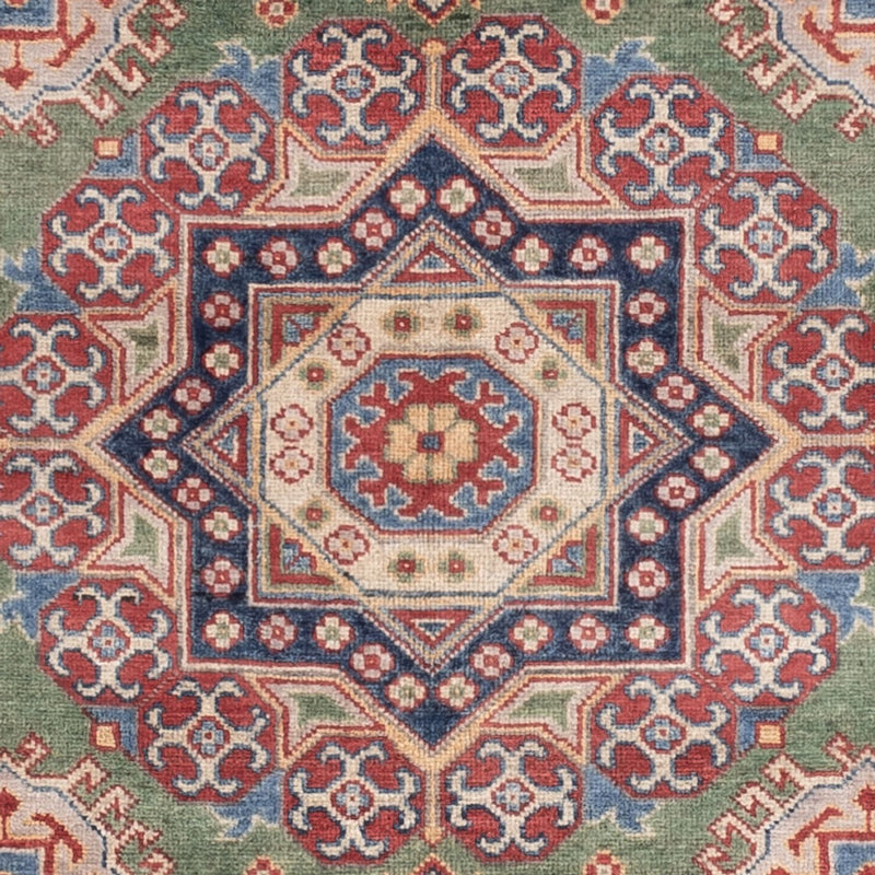 Kazak Teppich 150x202cm - Orientteppich - grün