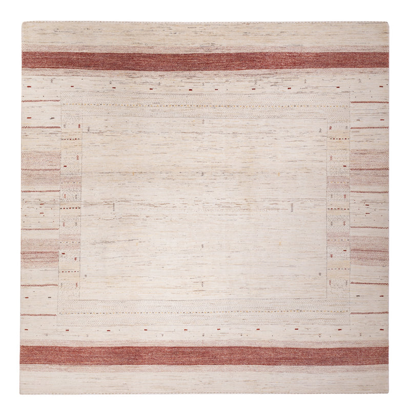 Indo Loribaft Teppich 246x249cm - Orientteppich - hellbeige