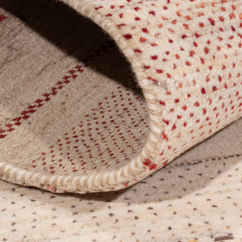 Indo Loribaft Teppich 246x249cm - Orientteppich - hellbeige