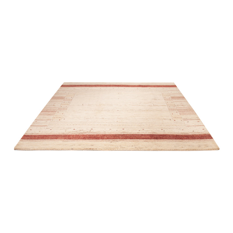 Indo Loribaft Teppich 246x249cm - Orientteppich - hellbeige