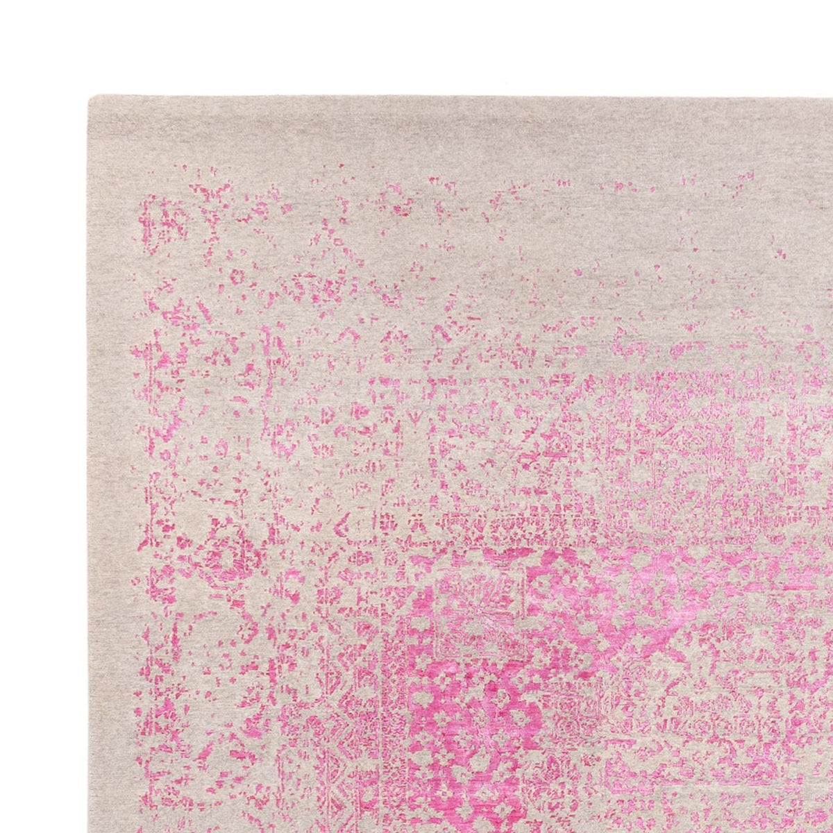Designer Teppich 256x293cm - pink