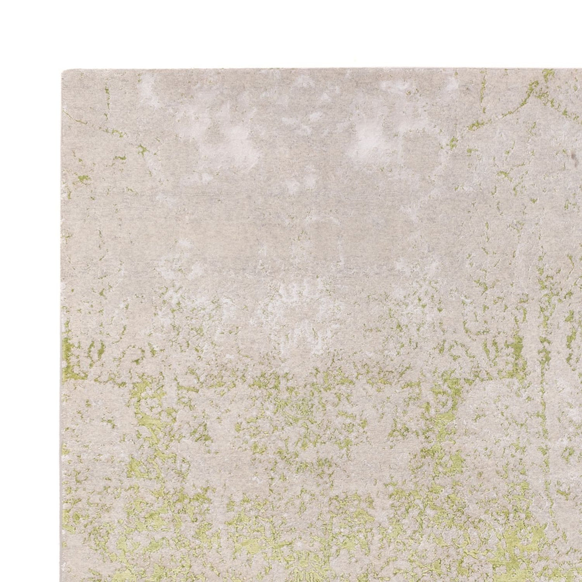 Designer Teppich 250x302cm - hellgrün