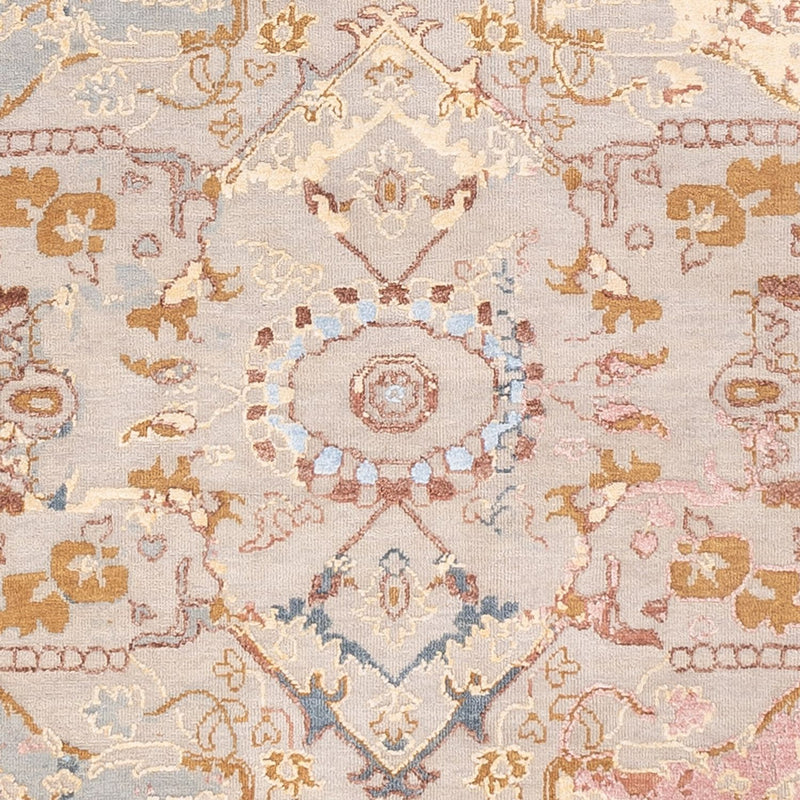 Designer Teppich 244x307cm - mehrfarbig