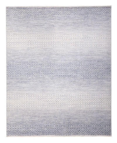 Designer Teppich 244x304cm - hellblau