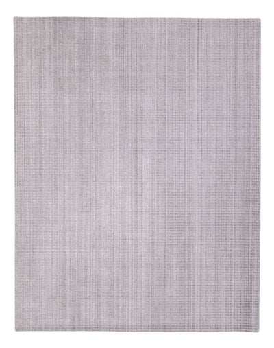 Designer Teppich 244x308cm - hellgrau