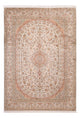Kaschmir Seide Teppich 219x314cm - Orientteppich - beige