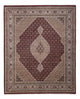Indo Täbriz Teppich 248x306cm - Orientteppich - dunkelbeige