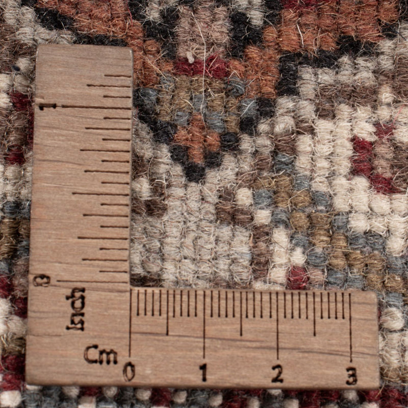 Indo Täbriz Teppich 248x306cm - Orientteppich - dunkelbeige