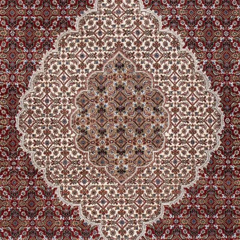 Indo Täbriz Teppich 253x303cm - Orientteppich - dunkelbeige
