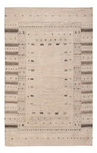 Indo Loribaft Teppich 105x152cm - Wollteppich - creme – product image