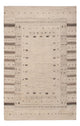 Indo Loribaft Teppich 105x152cm - Wollteppich - creme