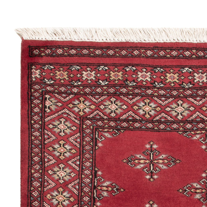 Pakistan Teppich 95x150cm - Orientteppich - rot